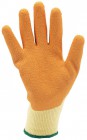 DRAPER Orange Heavy Duty Latex Coated Work Gloves - Medium