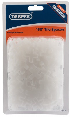 DRAPER 8mm Tile Spacers (Approx 150)