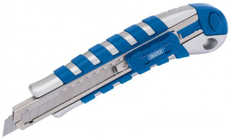 DRAPER 9mm Retractable Knife with Soft Grip