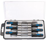 DRAPER 150mm Soft Grip Needle File Set (6 Piece)