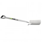 DRAPER Extra Long Stainless Steel Garden Spade with Soft Grip