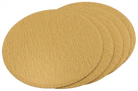 DRAPER Five 150mm 80 Grit Aluminium Oxide Sanding Discs