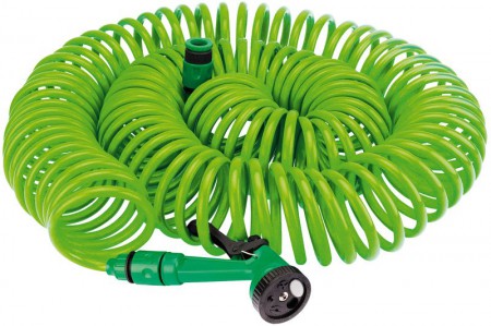 DRAPER 30M Recoil Hose with Spray Gun and Tap Connector