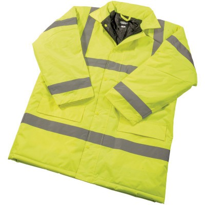 DRAPER Expert High Visibility Traffic Jacket to EN471 Class 3 and En343 Class 3 - Size L