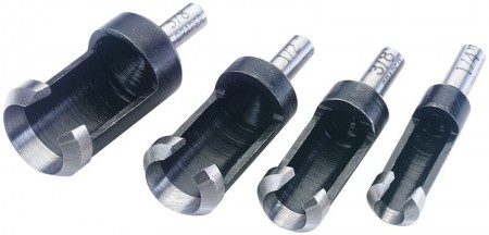 4 PIECE PLUG CUTTING SET