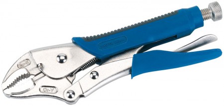 DRAPER EXPERT 250MM SOFT GRIP CURVED JAW SELF GRIP PLIERS