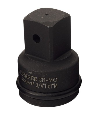 DRAPER EXPERT 1\" FEMALE X 3/4\" MALE POWERDRIVE IMPACT SOCKET CONVERTER