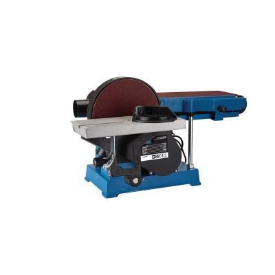 230V Belt and Disc Sander with Tool Stand, 150mm, 750W