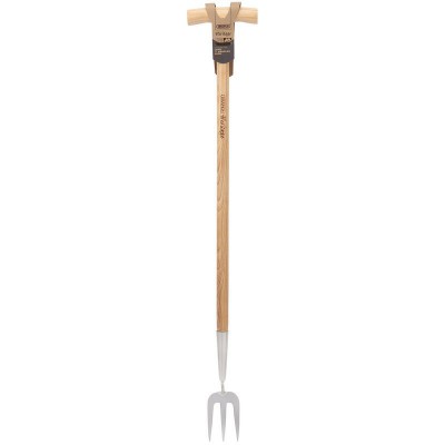 Draper Heritage Stainless Steel Fork With Ash Long Handle