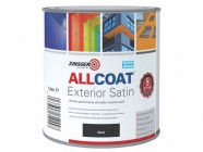 Zinsser ALLCOAT Exterior Black Primer Satin Finish 1 Litre