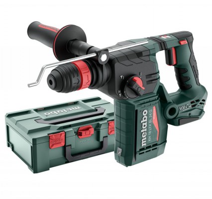 Metabo KH 18 LTX BL 24 Q, Brushless 3 function SDS+ Rotary Hammer, Body Only + metaBOX