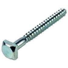 JADA COACH SCREW 1/4 X 3 INCH SQUARE HEAD ZP